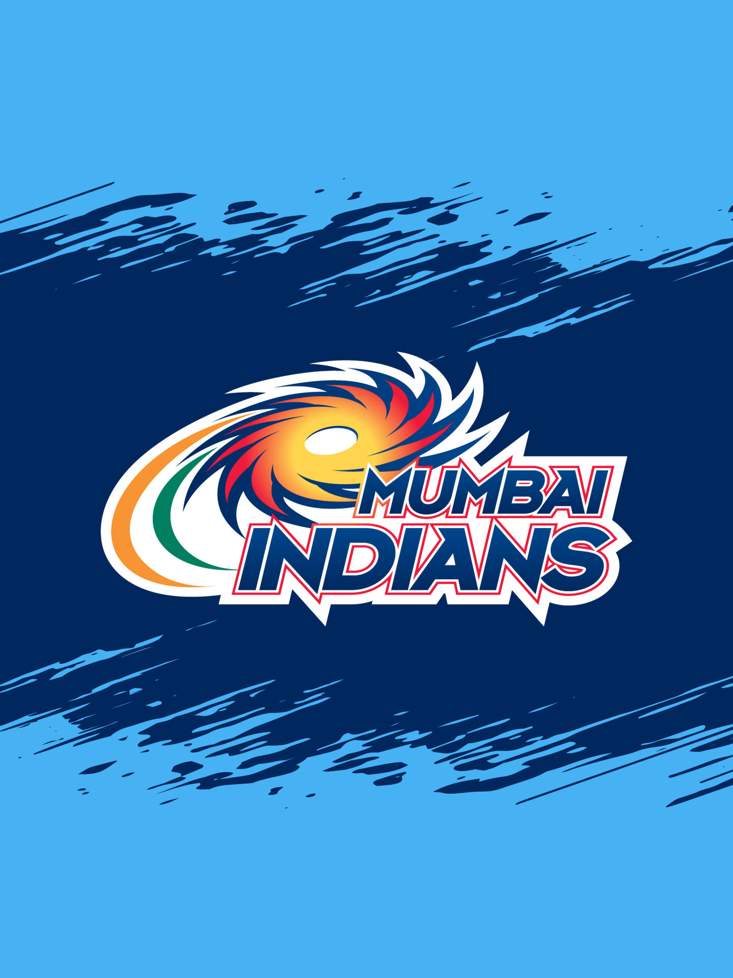 Download Mumbai Blue Indian Cricket Team Logo Wallpaper 