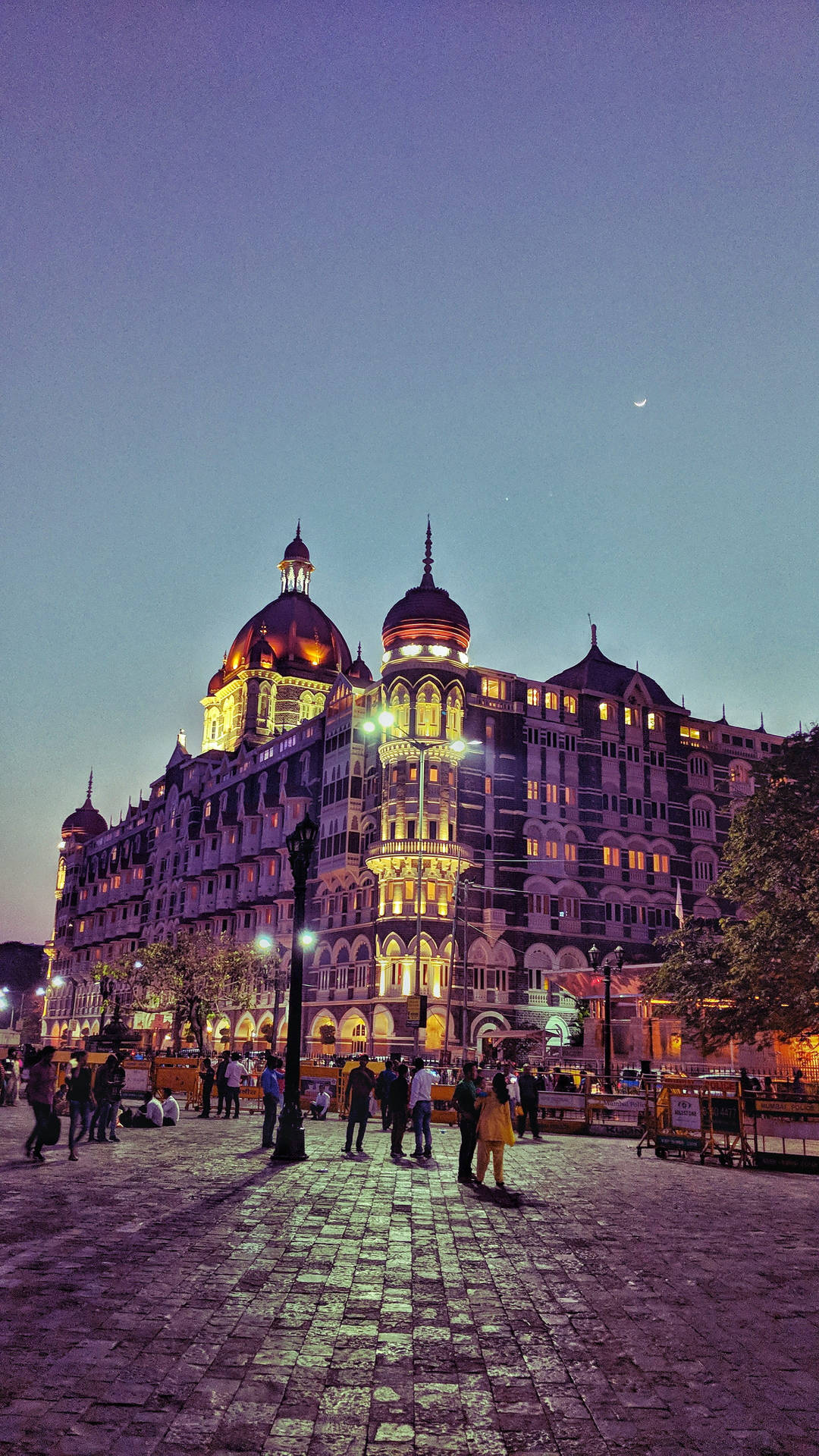 Mumbai Evening Taj Mahal Wallpaper