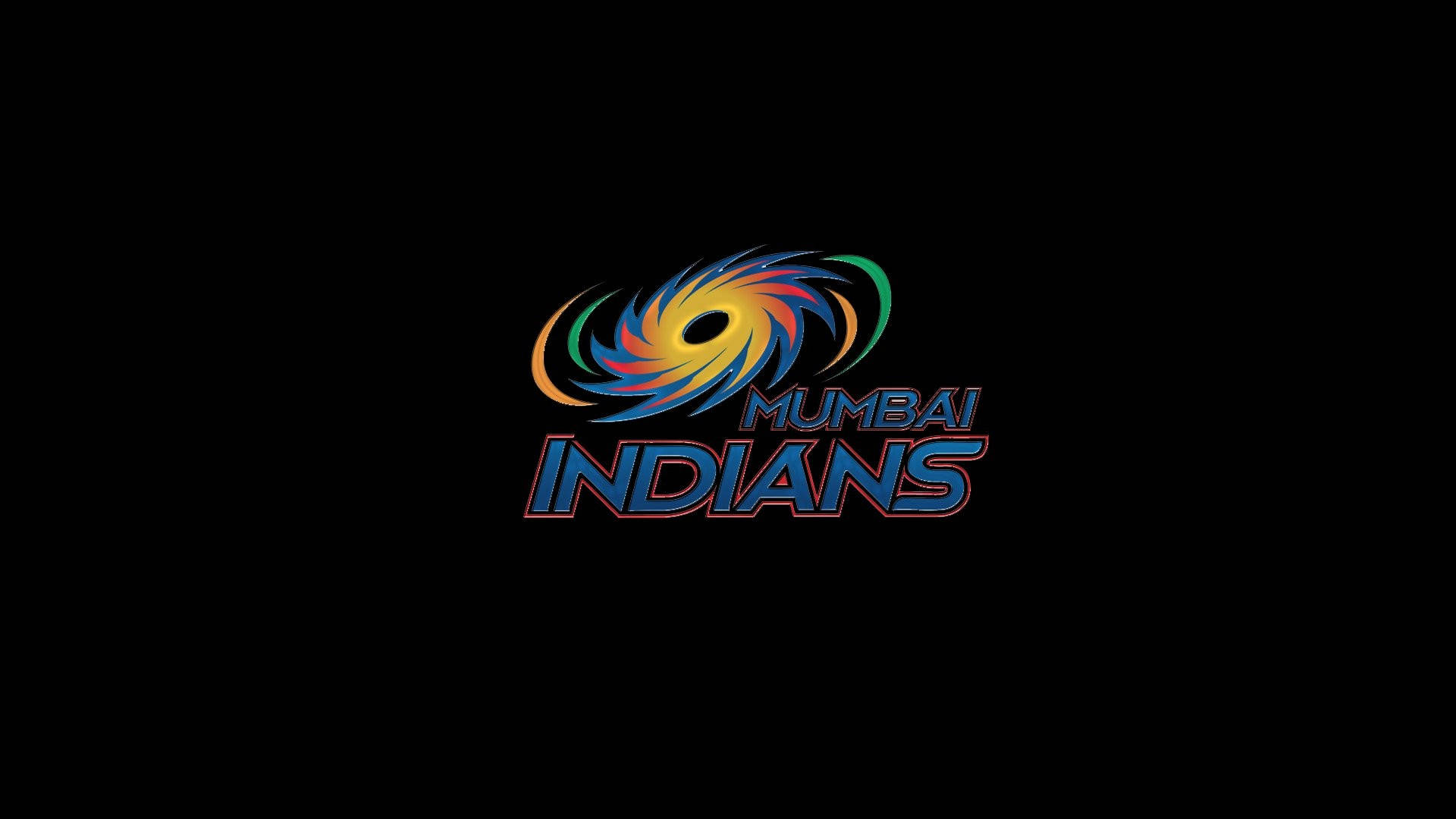 Mumbai Indianere Farverige Logo Wallpaper