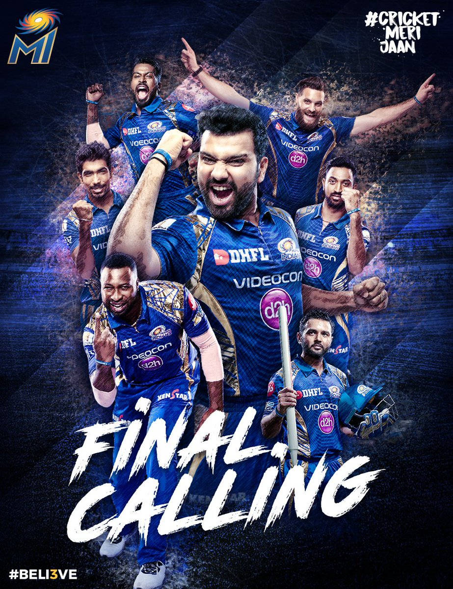 Mumbai Indians wallpaper by AncientTrack  Download on ZEDGE  7663
