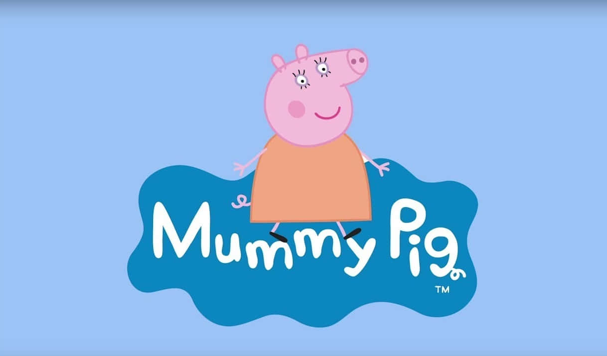 Mummy Pig&Her Family Wallpaper