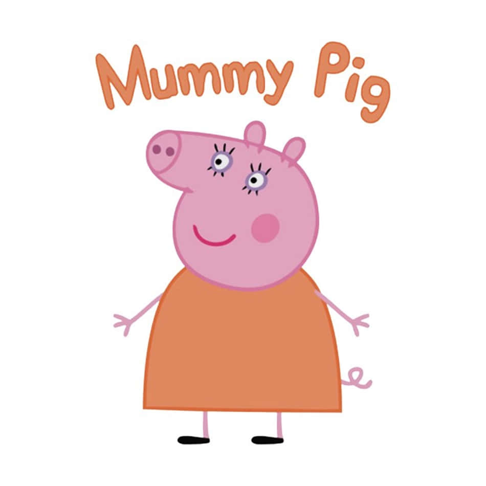 Mummy Pig - Spearheading motherhood Wallpaper