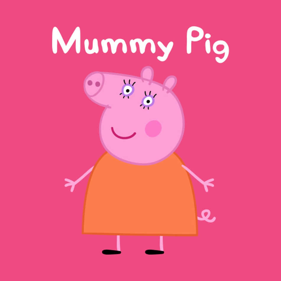 Mummy Pig - A Caring Mother Wallpaper