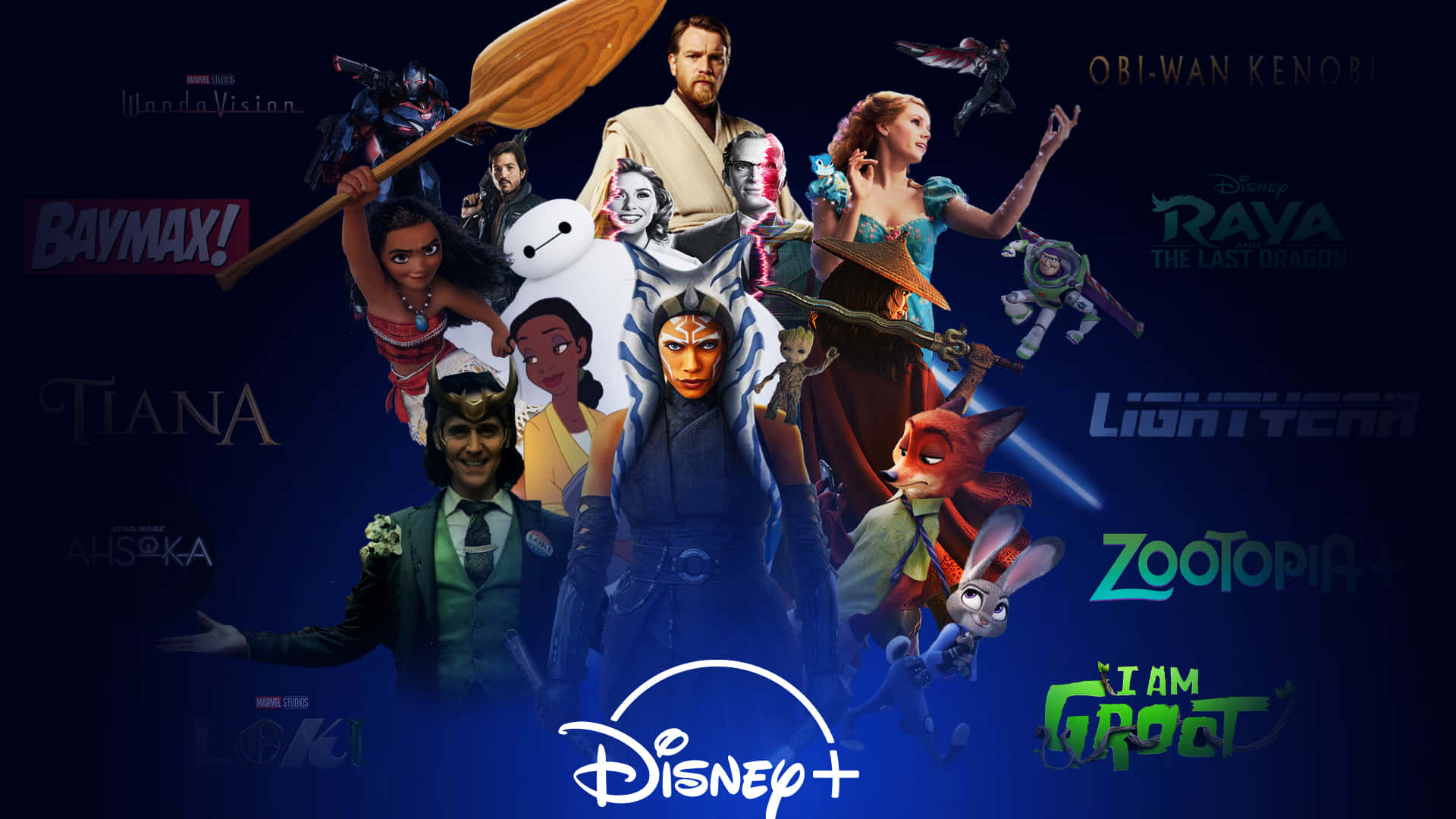 Mundomágico De Los Servicios De Streaming De Disney Plus