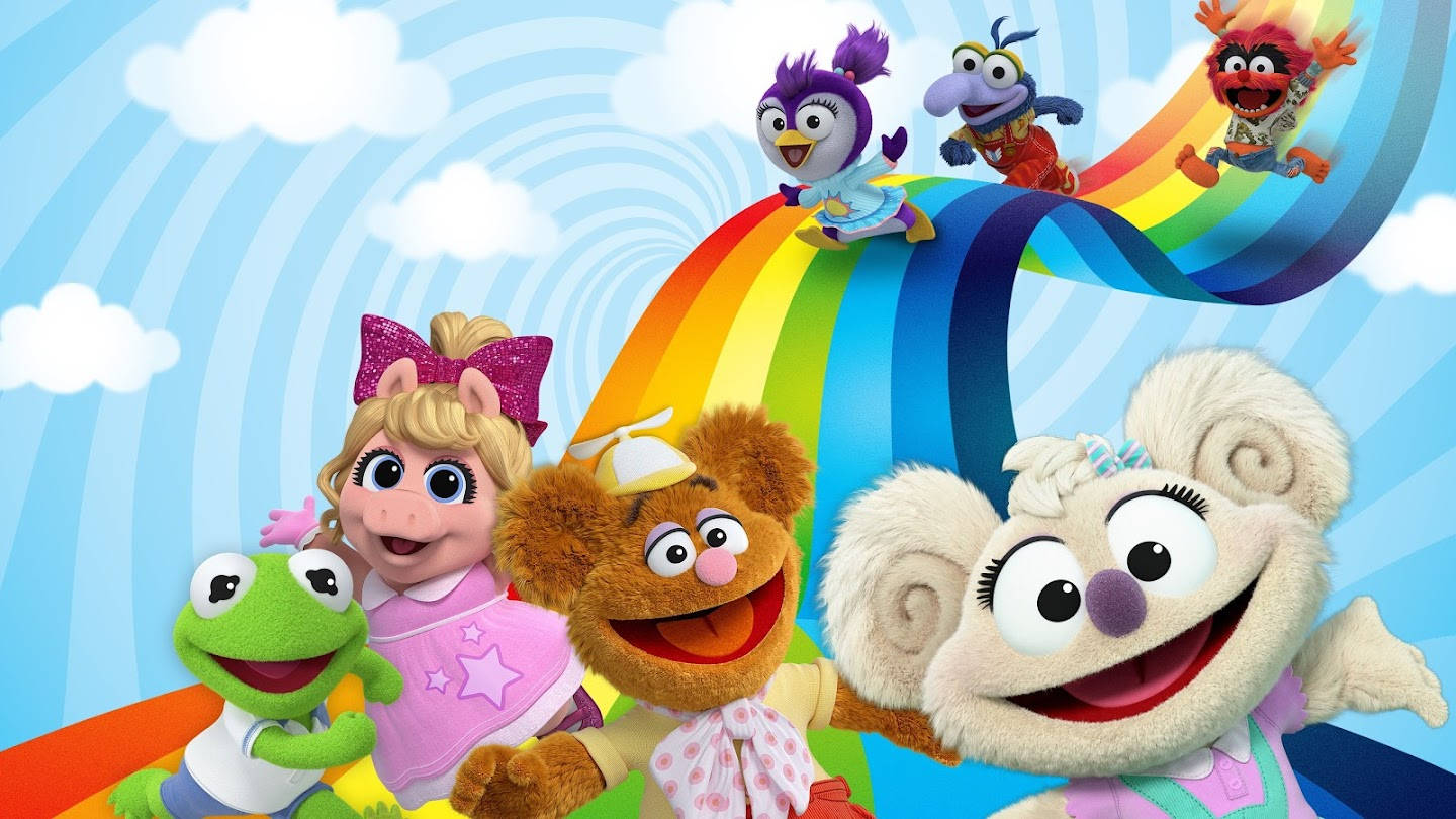 Muppet Babies Rainbow Slide