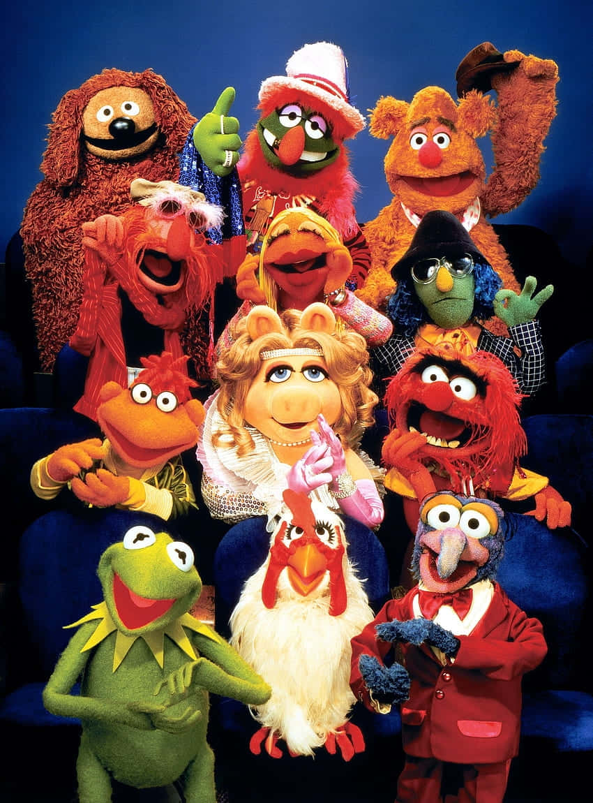 Muppets Cast Portrait Wallpaper