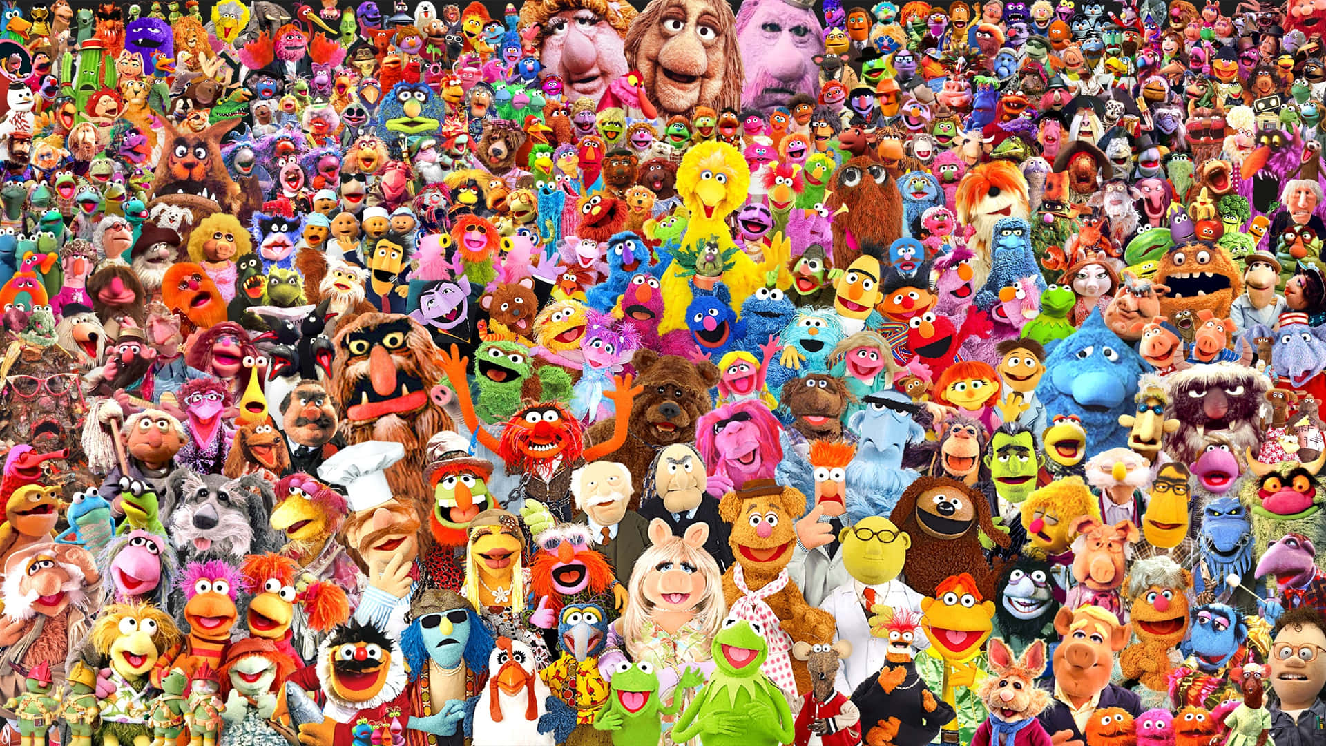 Muppets Collage Extravaganza Wallpaper