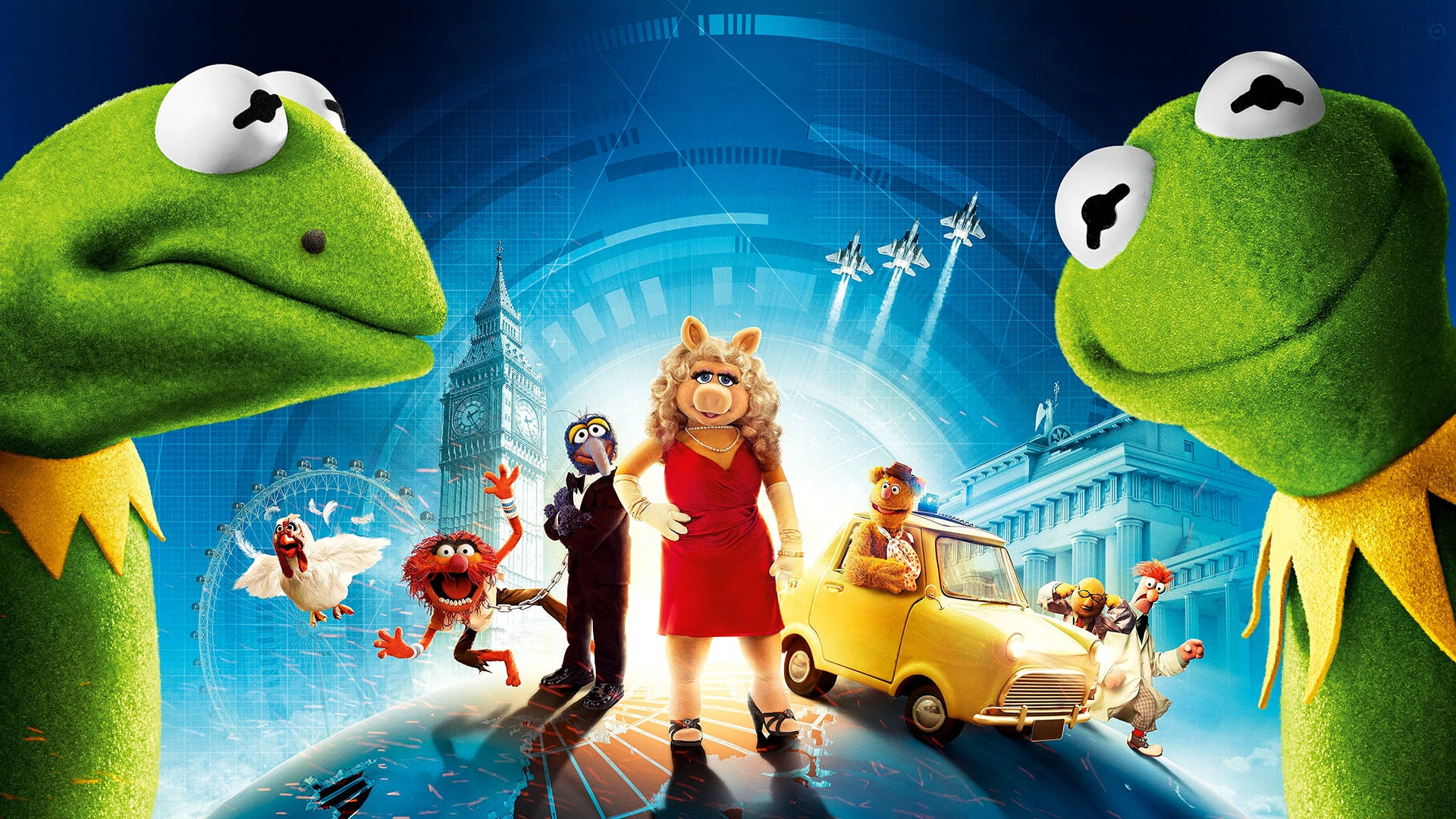Muppets Most Wanted Face-off Poster