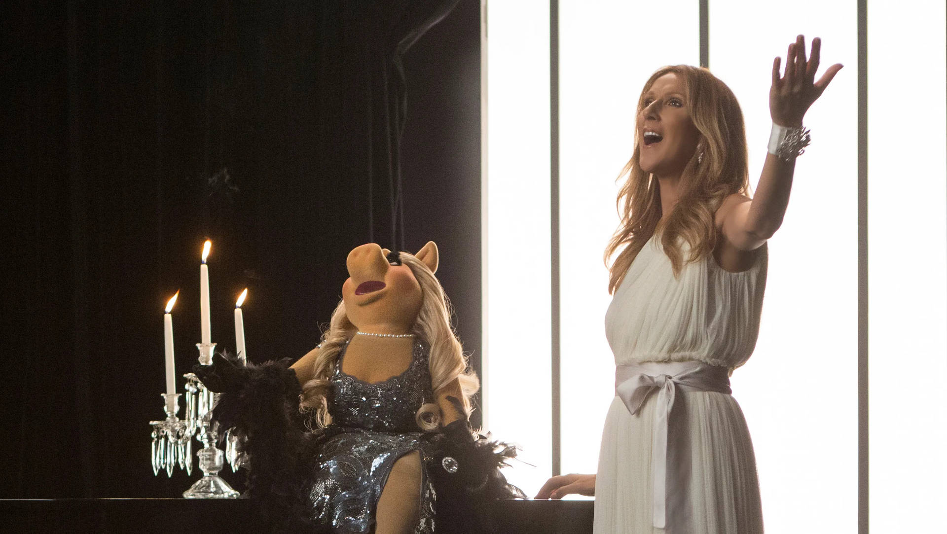 Muppets Most Wanted Singing With Celine Dion