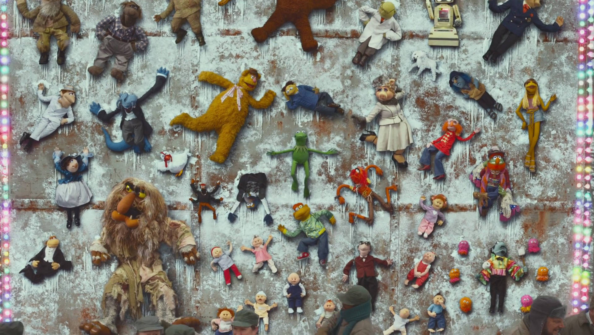 Muppets Most Wanted Stuck On Wall