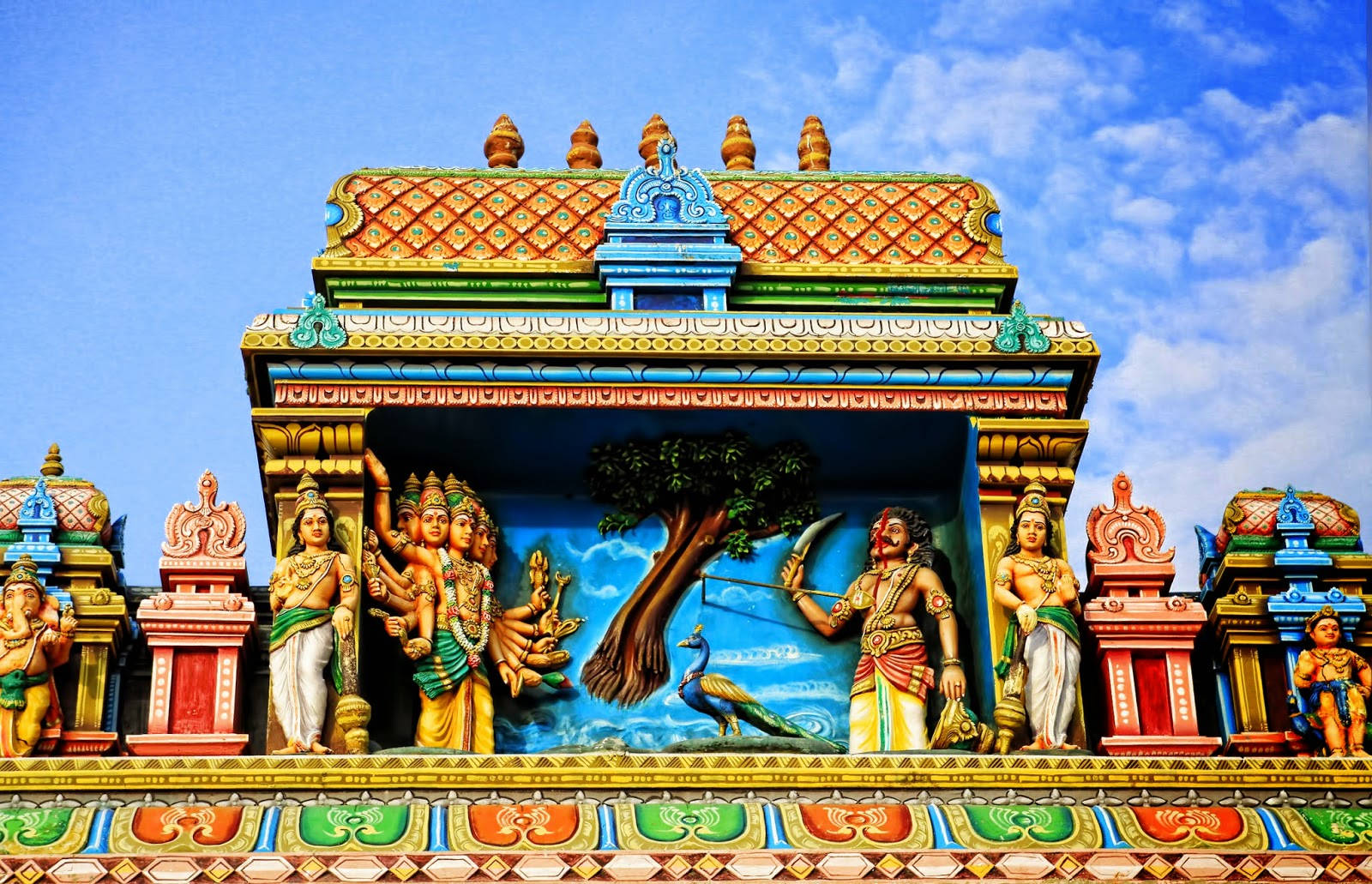 Templode Murugan En Primer Plano Fondo de pantalla
