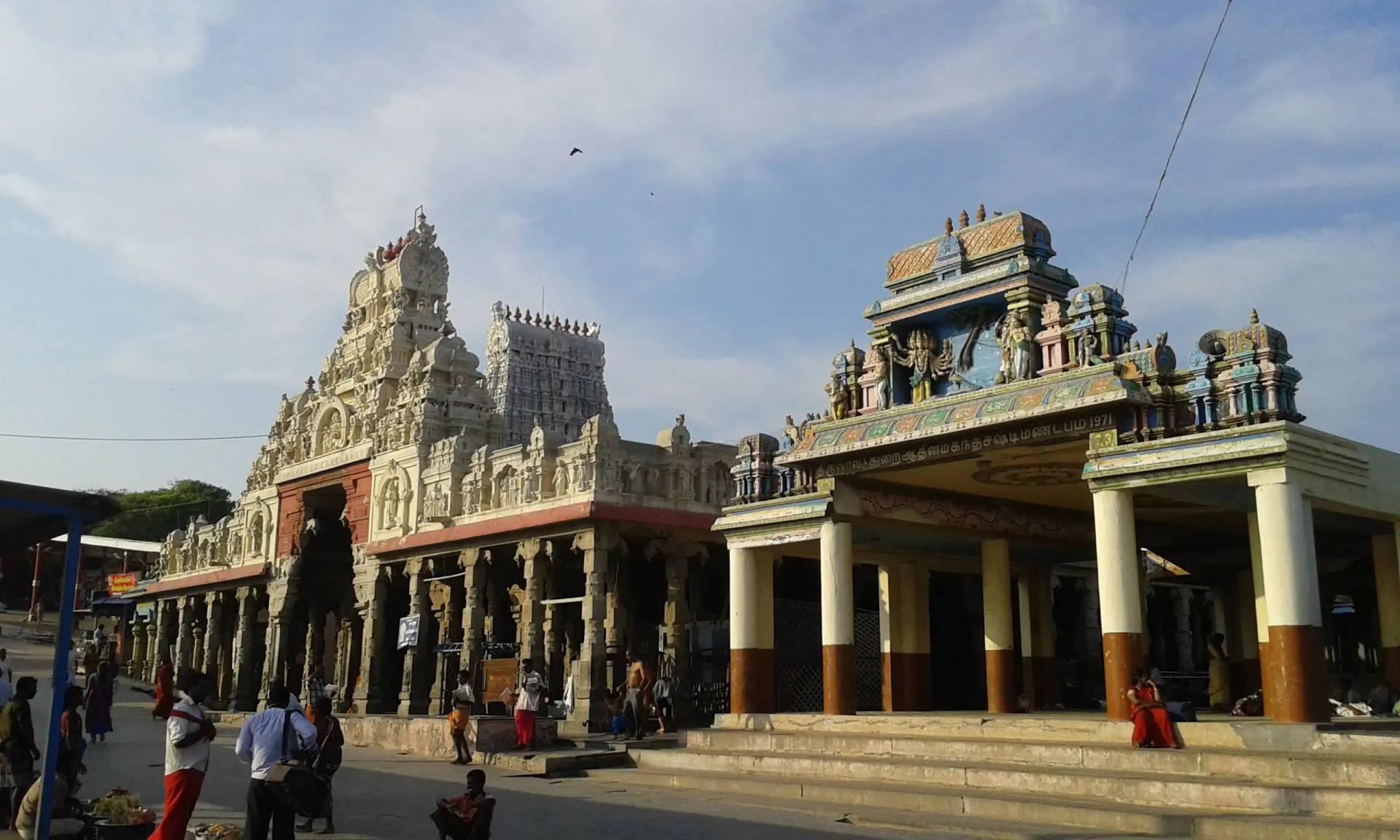 Tempio Di Murugan Gopuram Sfondo
