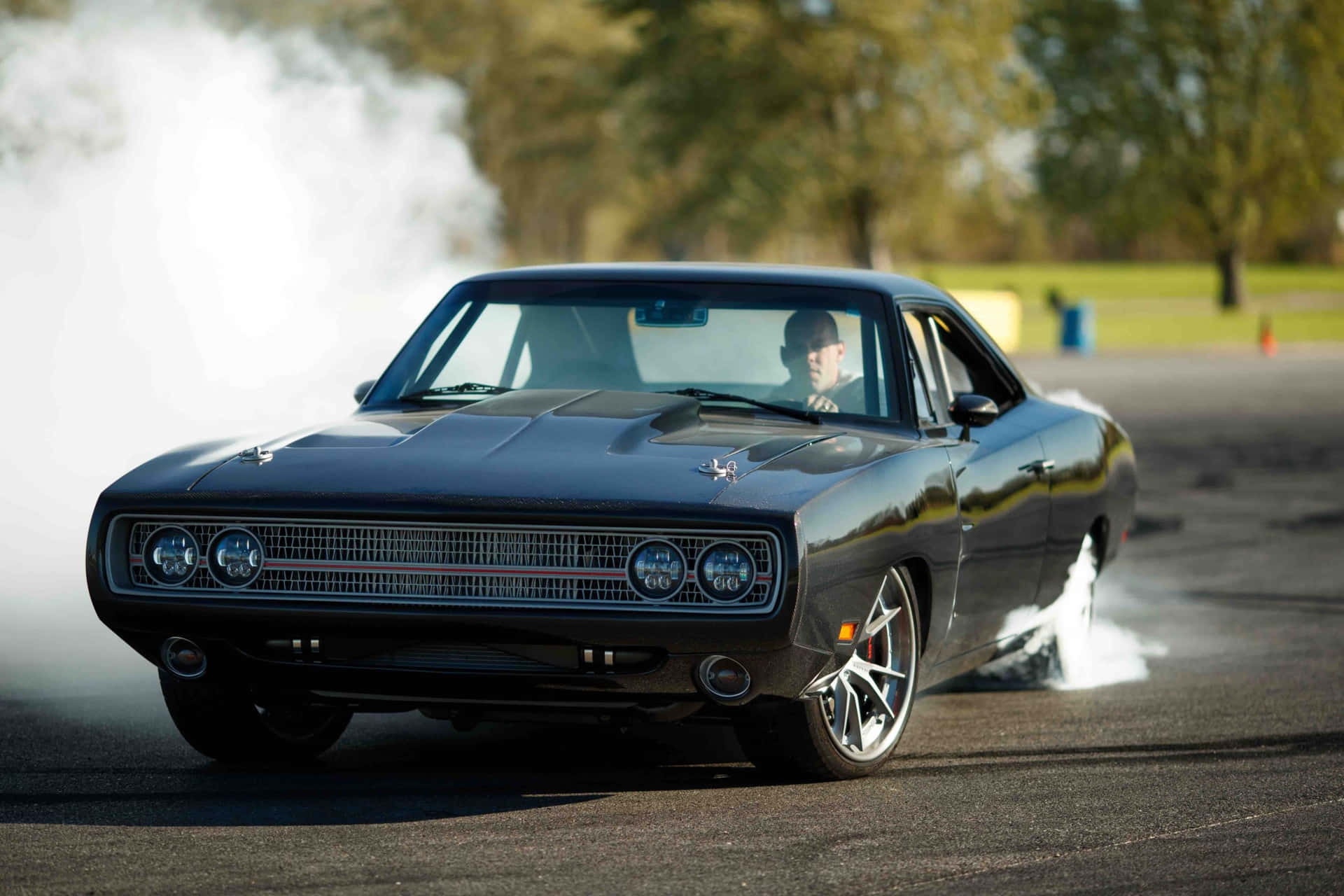 Burnout Mobil Muscle Wallpaper