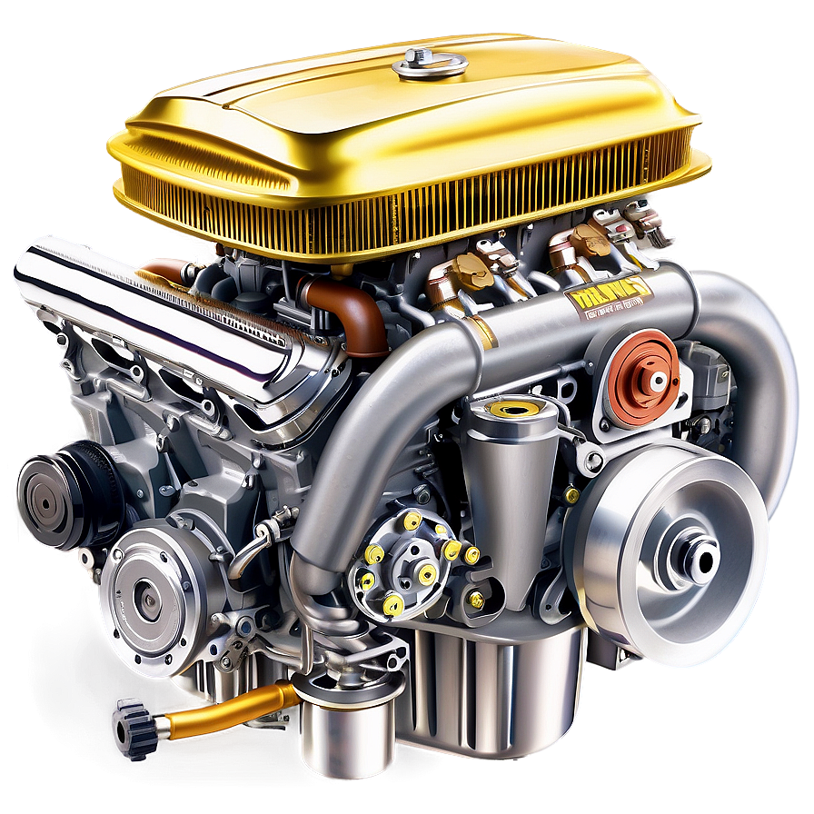 Muscle Car Engine Specification Png 85 PNG