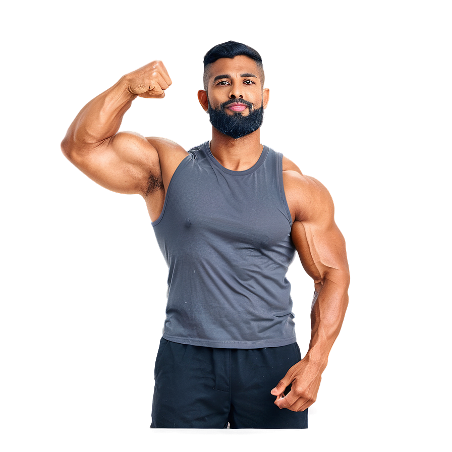 Muscle Man A PNG