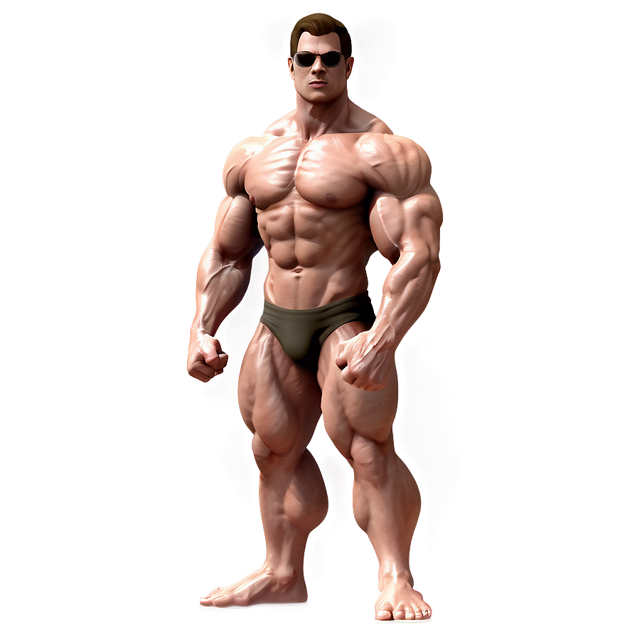 Muscle Man Character Png Inw82 PNG