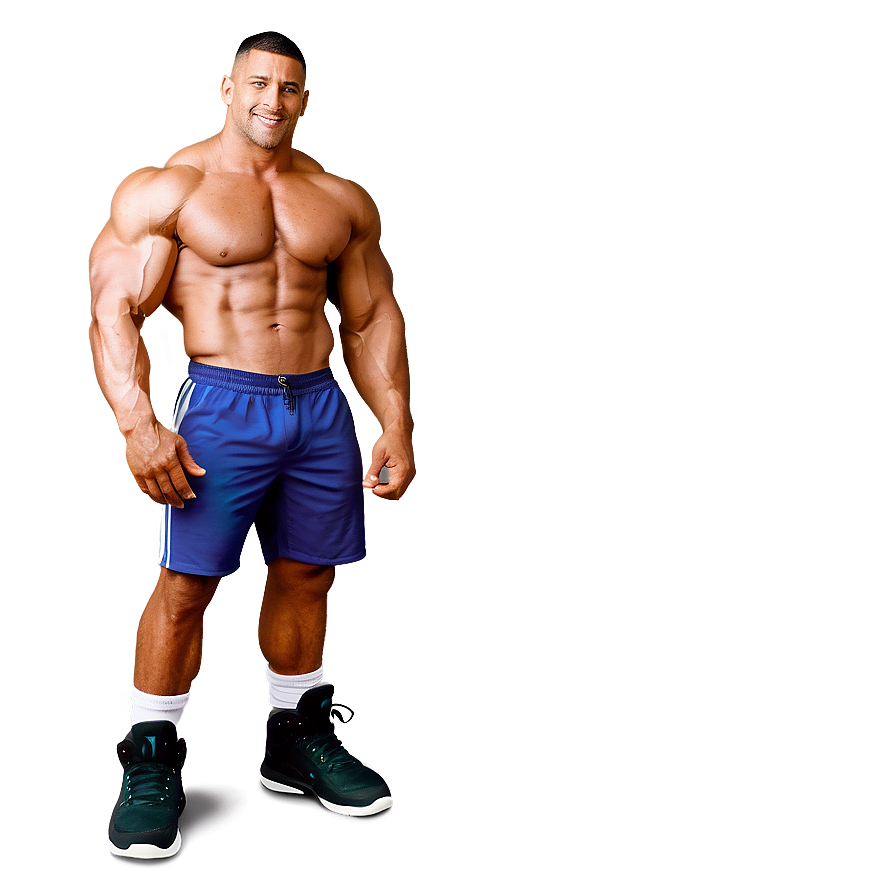 Muscle Man Clipart Png 06252024 PNG