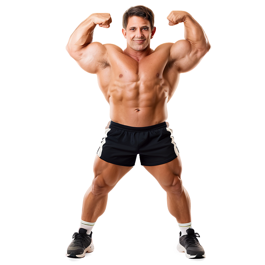 Muscle Man Clipart Png Fpp PNG