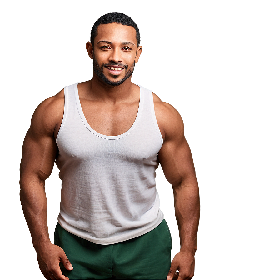 Muscle Man In Tank Top Png 66 PNG