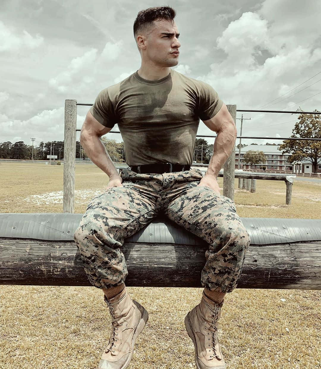 Immaginidi Uomini Soldato Muscolosi