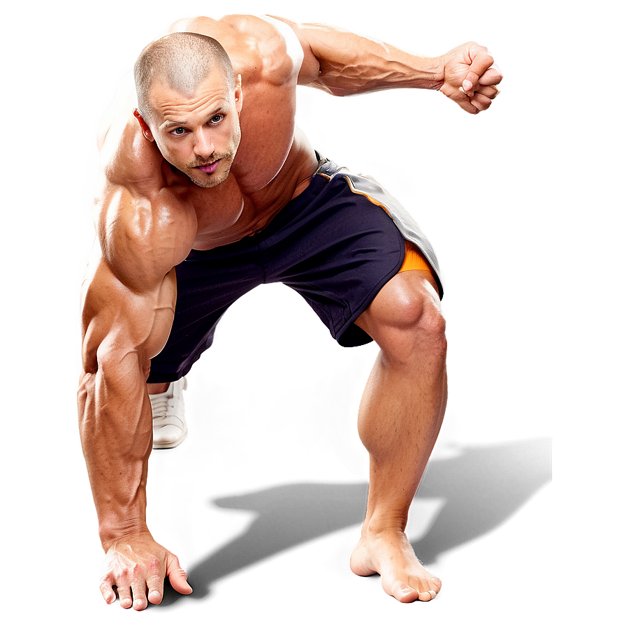 Muscle Man Training Png 27 PNG