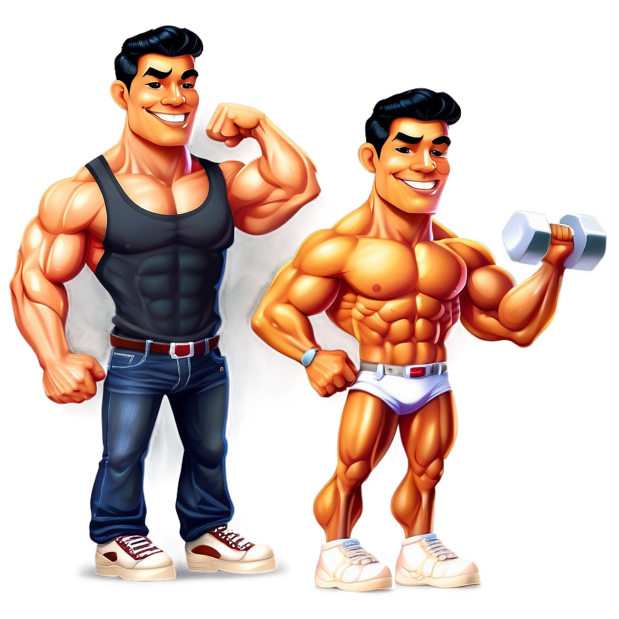 Muscle Man Vector Png Gws21 PNG