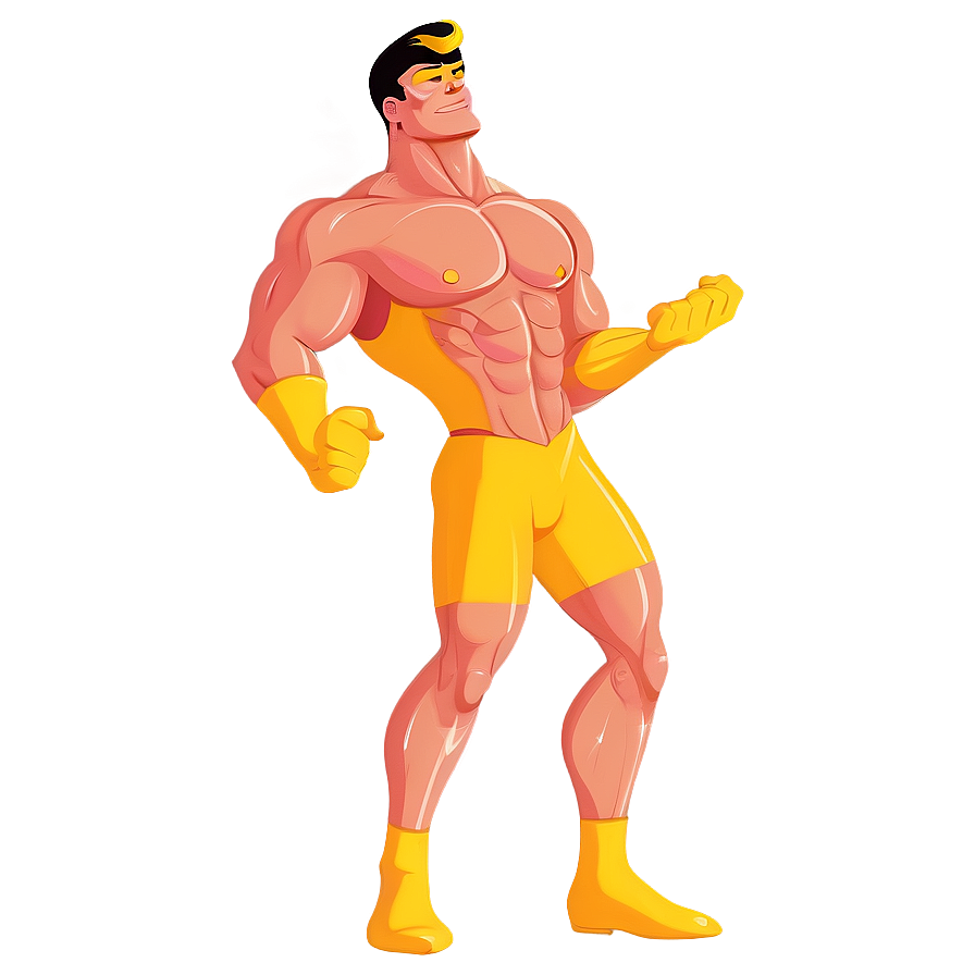 Muscle Man Vector Png Ues82 PNG