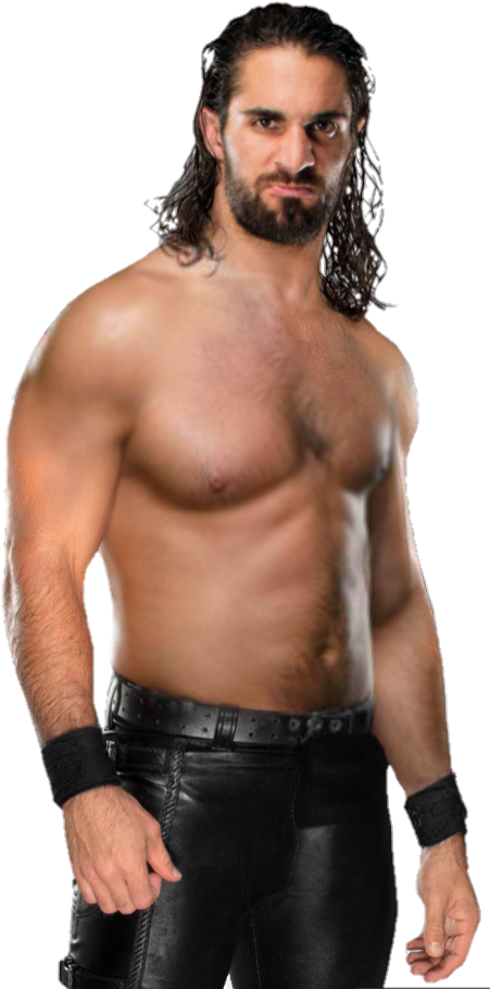 Muscled Wrestler Portrait PNG