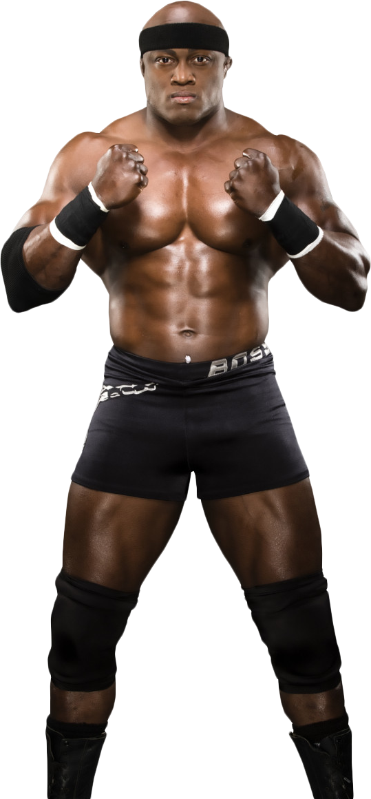 Muscled_ Wrestler_ Pose PNG