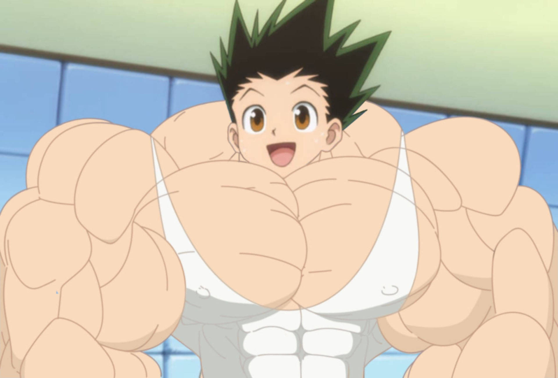 Muscular Adult Gon Physique Picture