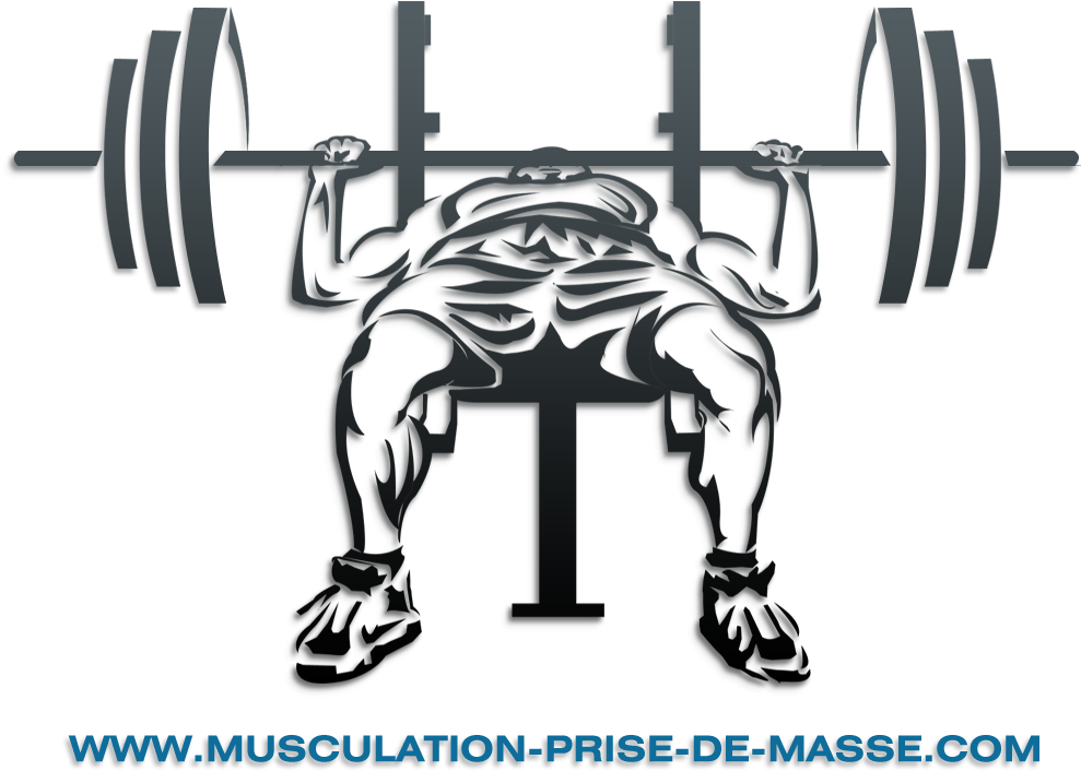 Muscular Bodybuilder Barbell Squat Silhouette PNG