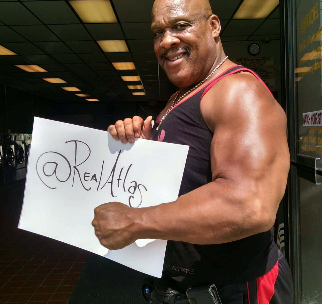 Muscular Bodybuilder Tony Atlas Wallpaper