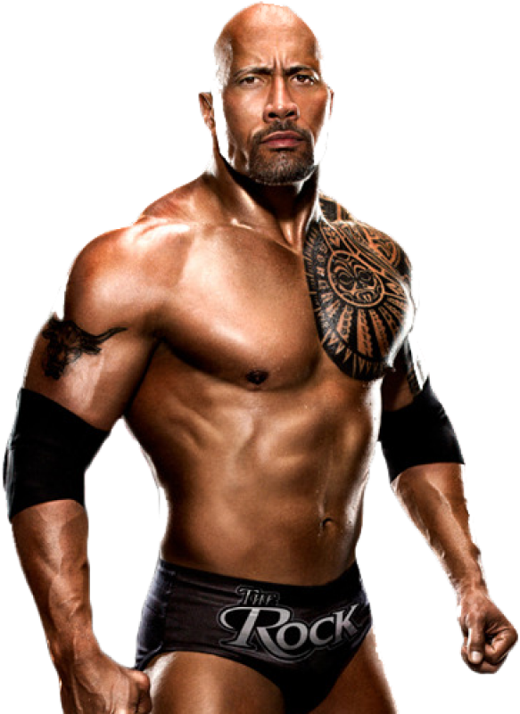 Muscular Celebrity Posing PNG