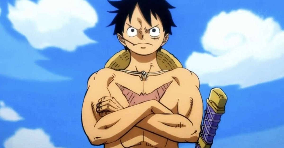 Muscular Luffy From One Piece Wallpaper