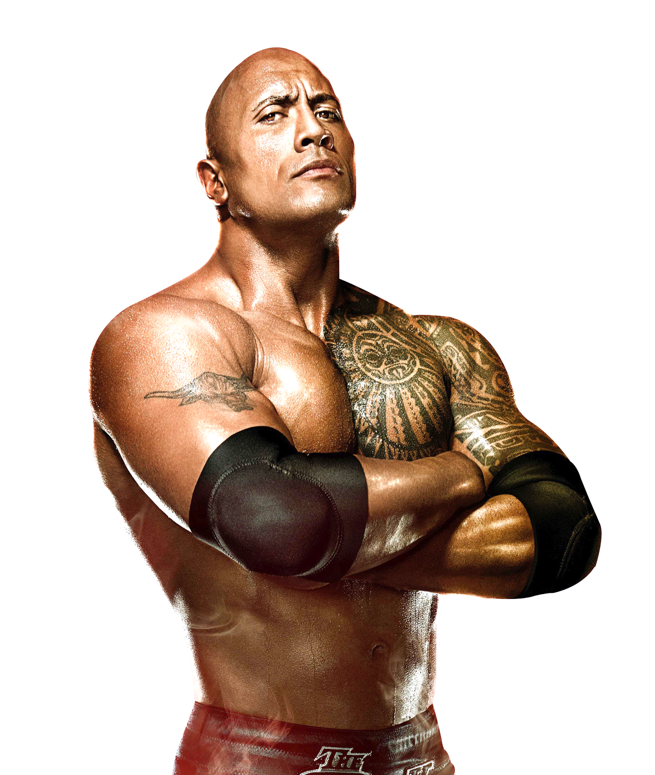 Muscular Manwith Tattoos PNG