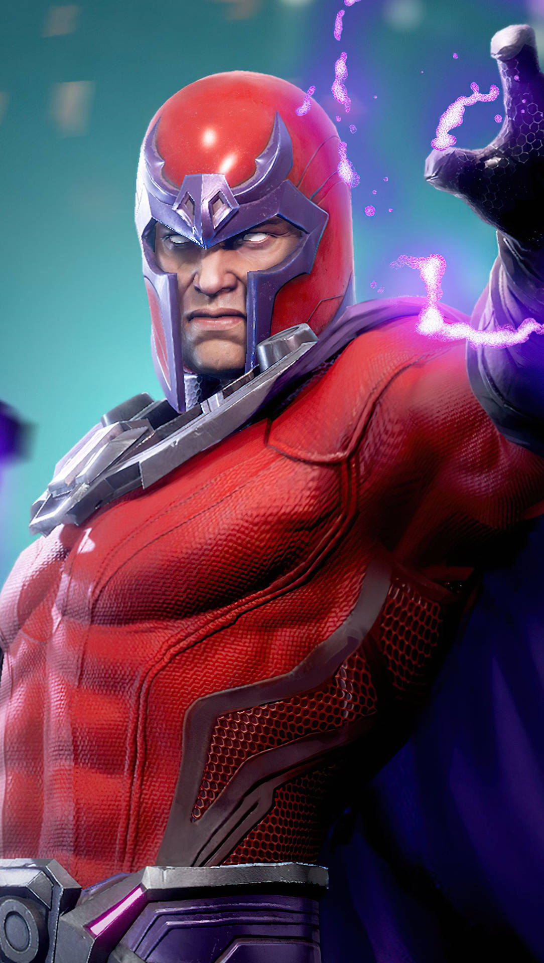Muscular Red Magneto Wallpaper