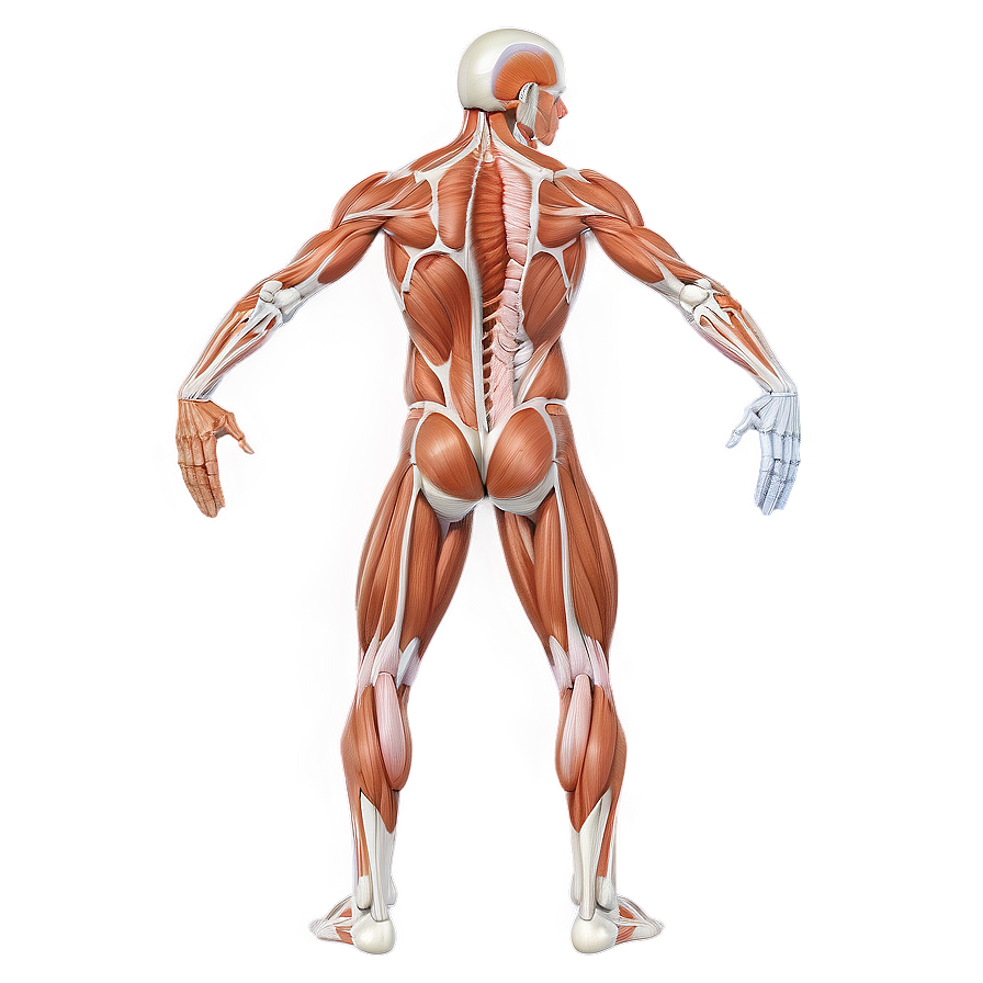 Muscular System Outline Png Hkd7 PNG