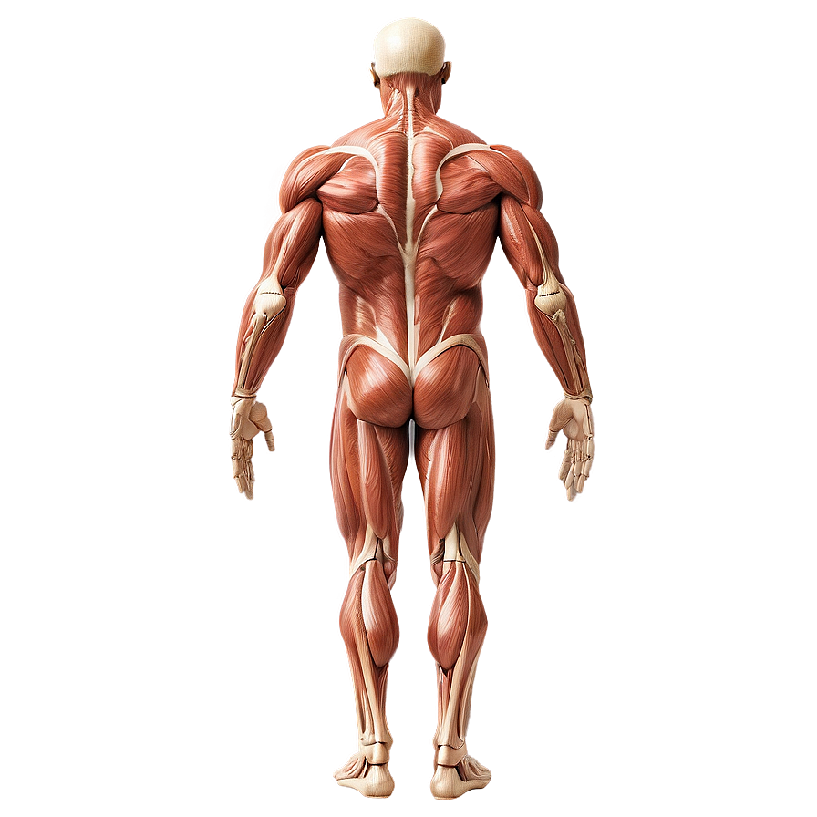 Muscular System Outline Png Ivx63 PNG