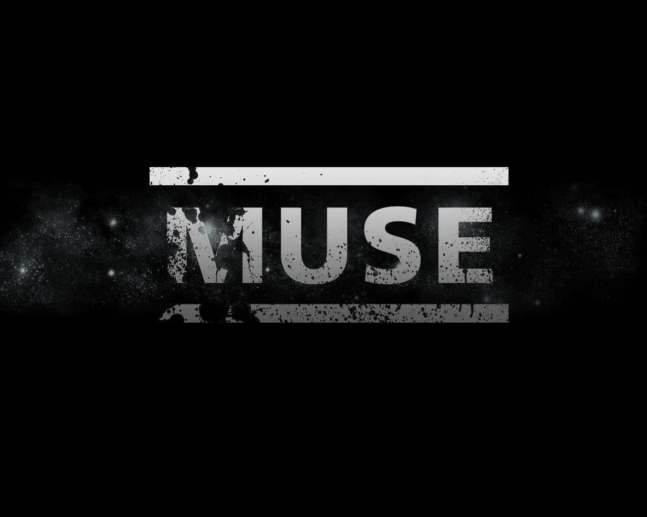 Muse Band Logo Starry Background Wallpaper
