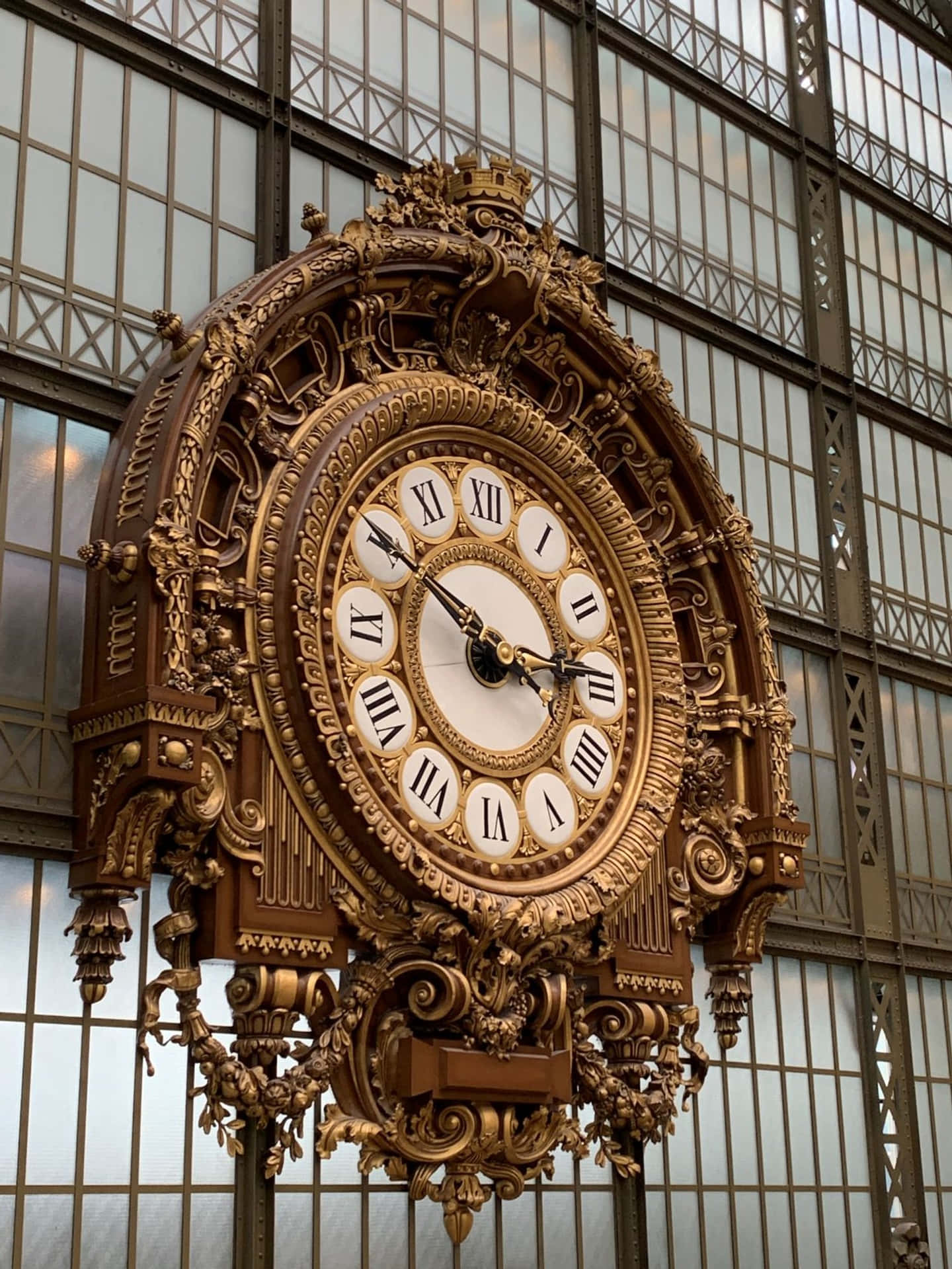Relojdel Musée D'orsay Fondo de pantalla