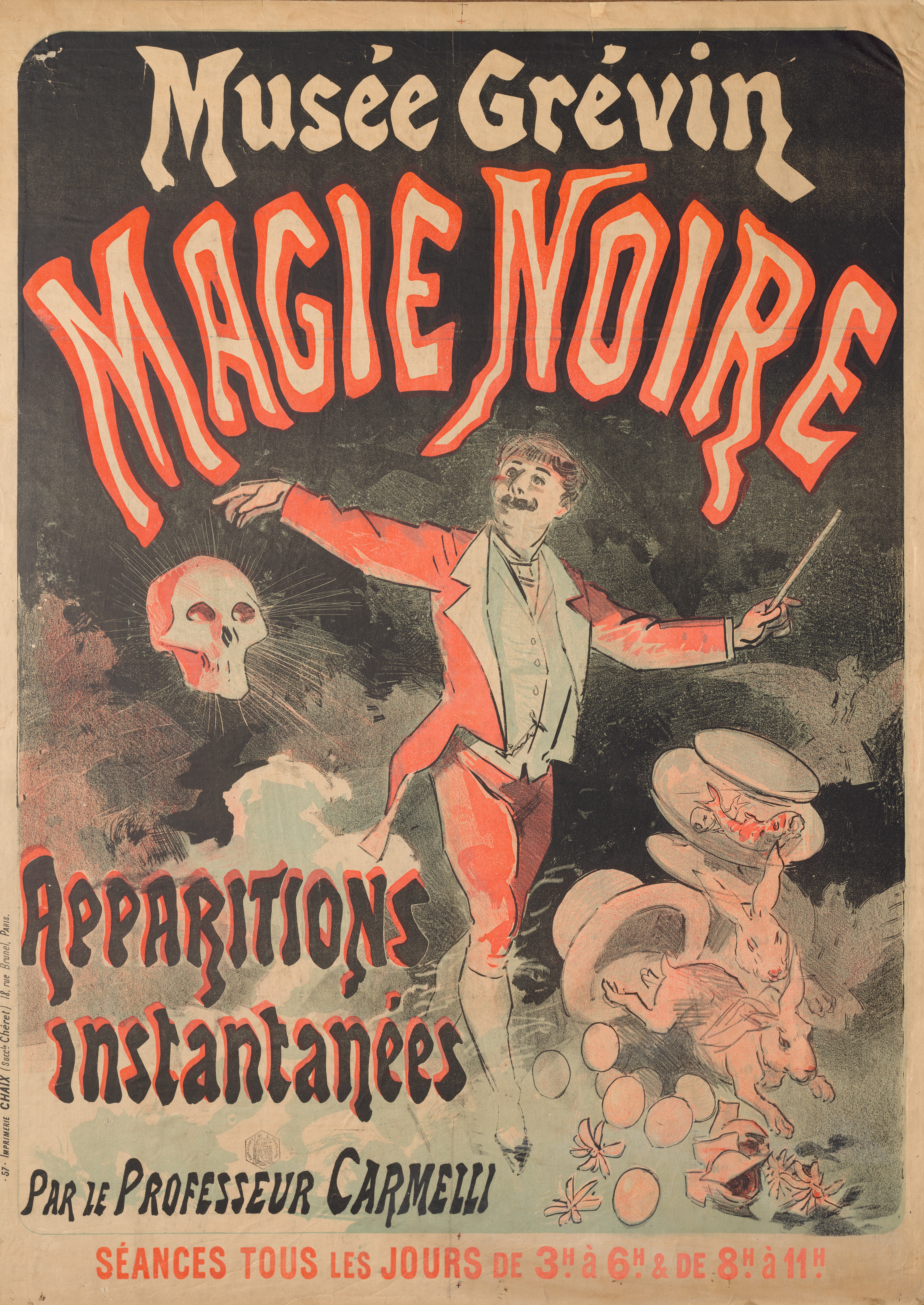 Musée Grévin, Black Magic Wallpaper