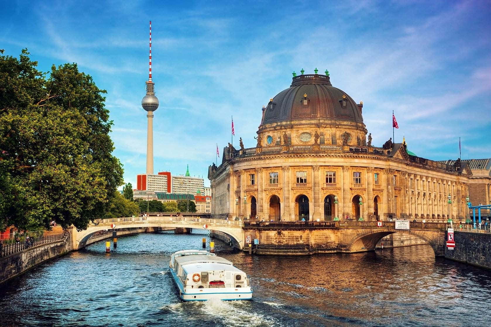 Museum Island In The Daytime Background