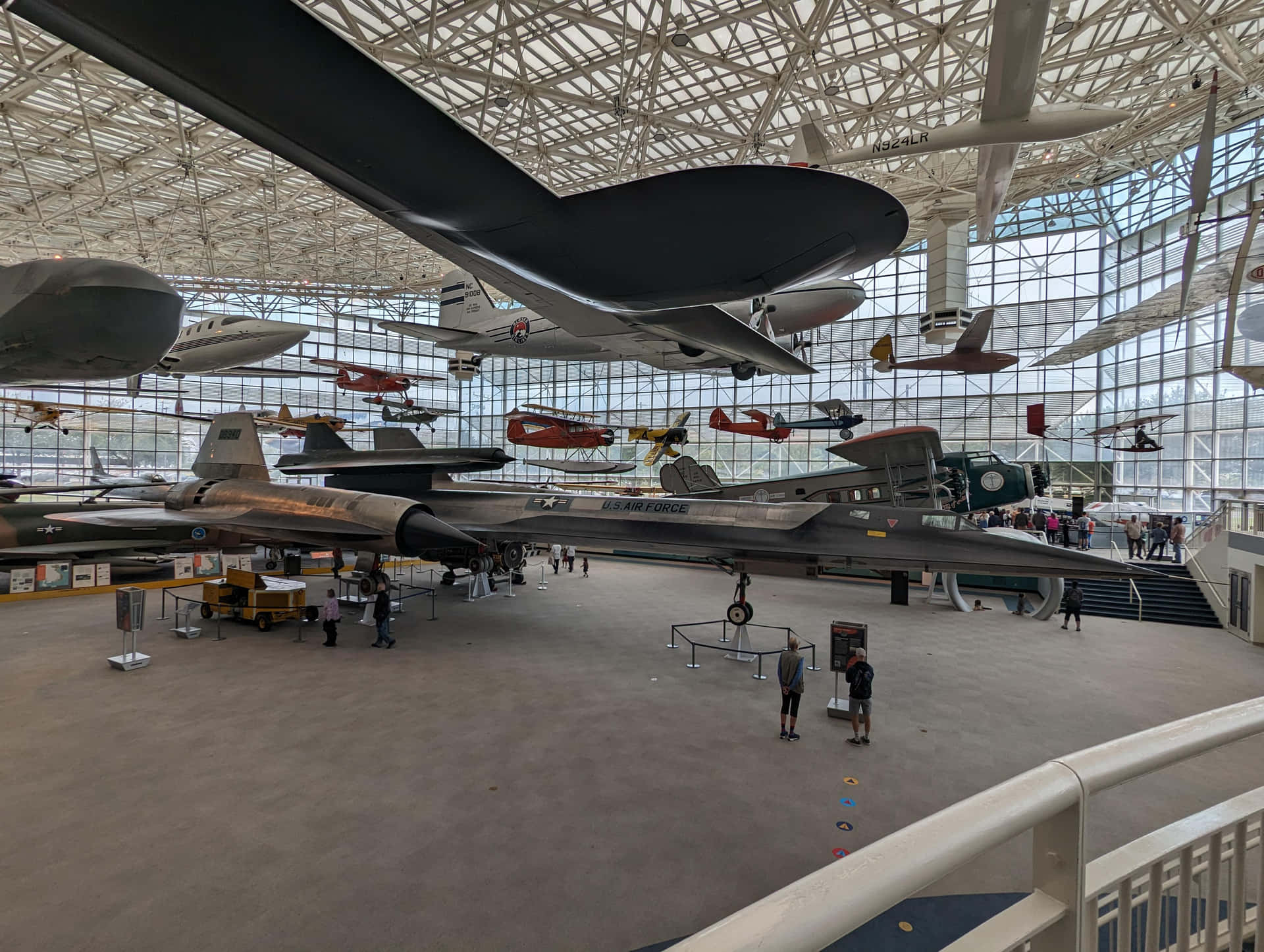 Museumof Flight Aircraft Exhibit Wallpaper