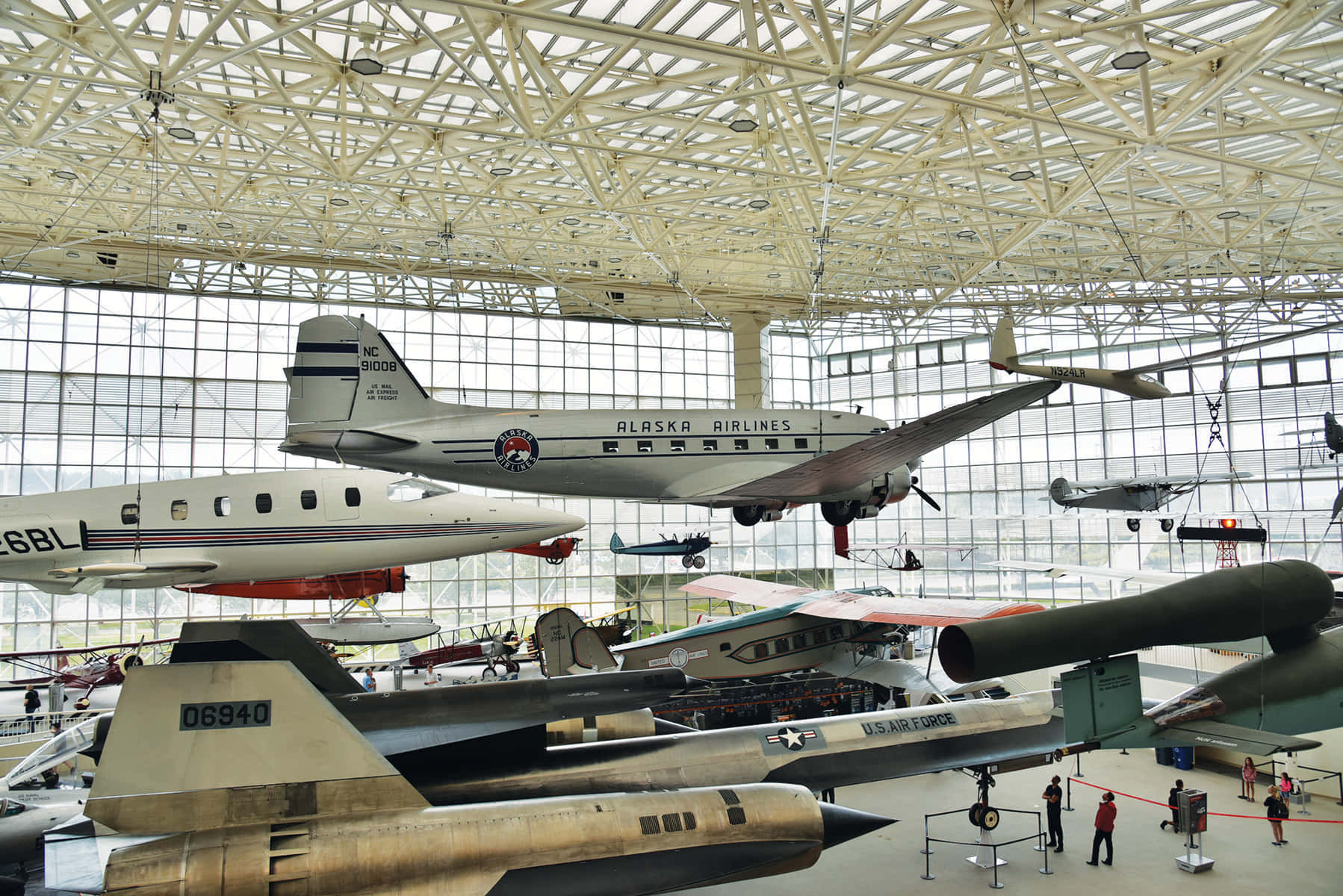 Museumof Flight Aircraft Exhibit Wallpaper