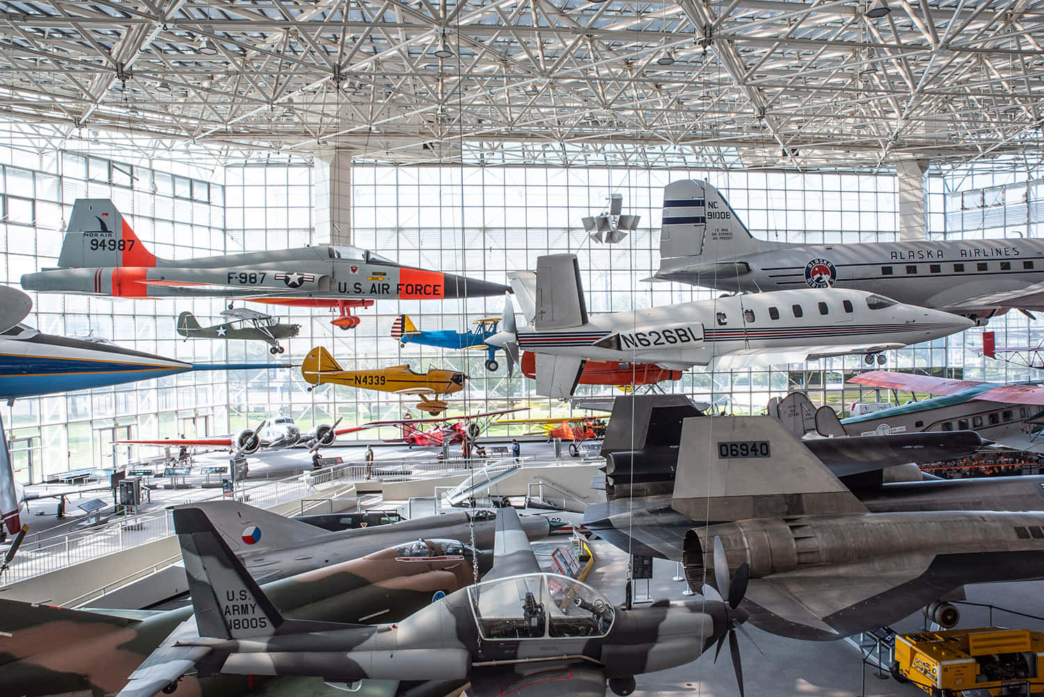 Museumof Flight Aircraft Exhibit Wallpaper