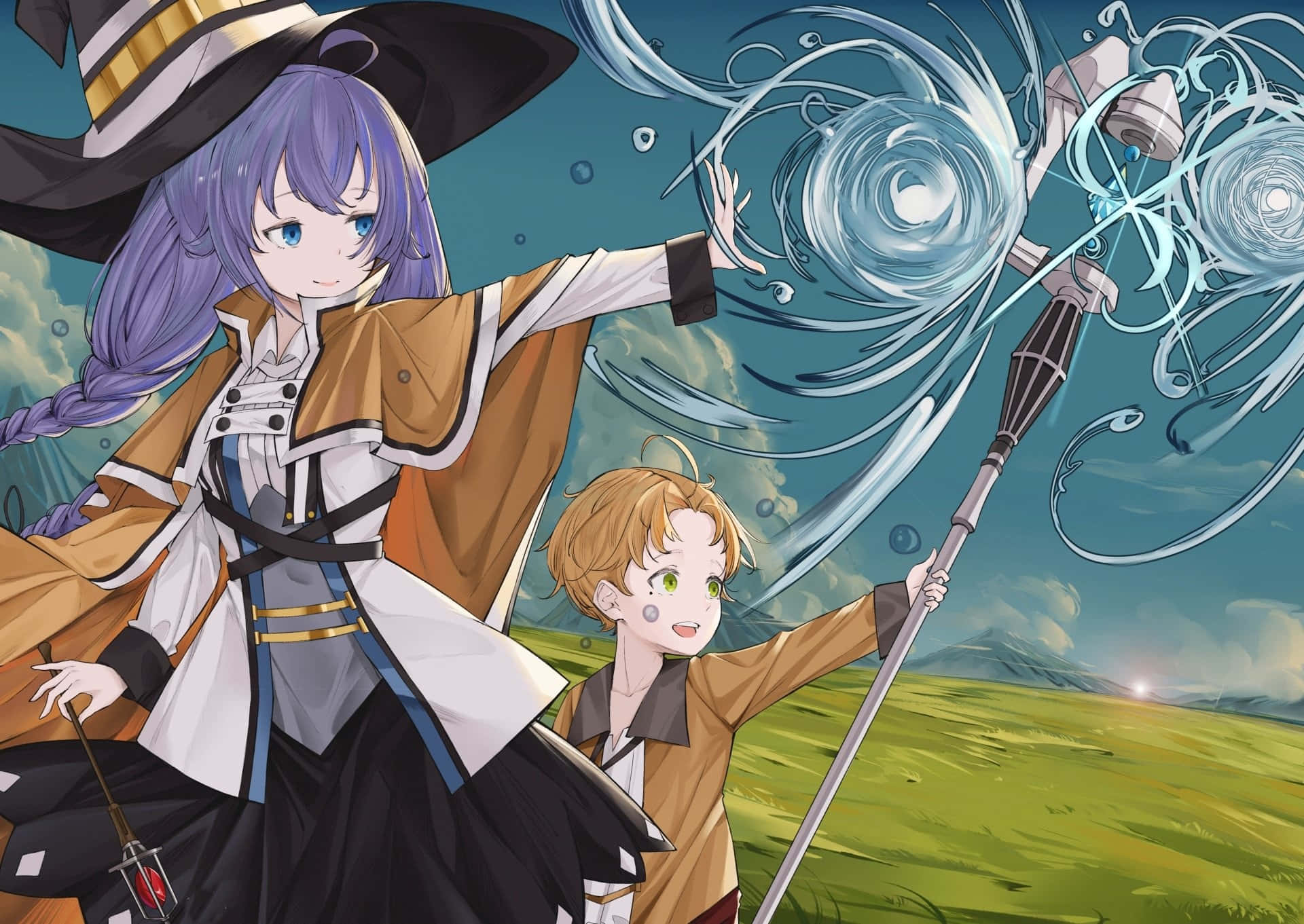 Rudeus in Musoku Tensa: An Anime of Magic, Mystery, and Adventure