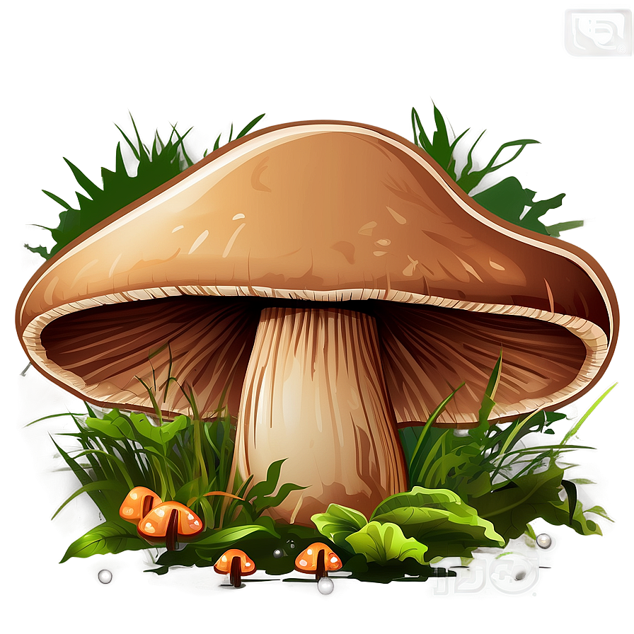 Mushroom Cartoon Clipart Png Ieb4 PNG