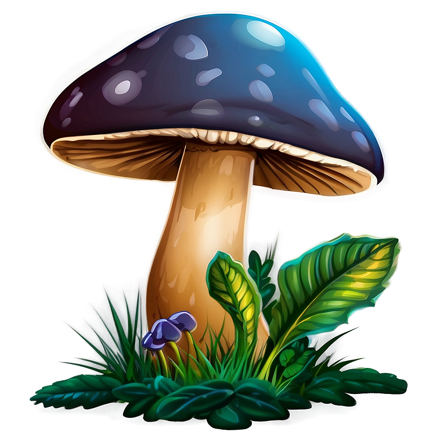 Mushroom Cartoon Graphic Png Yns PNG