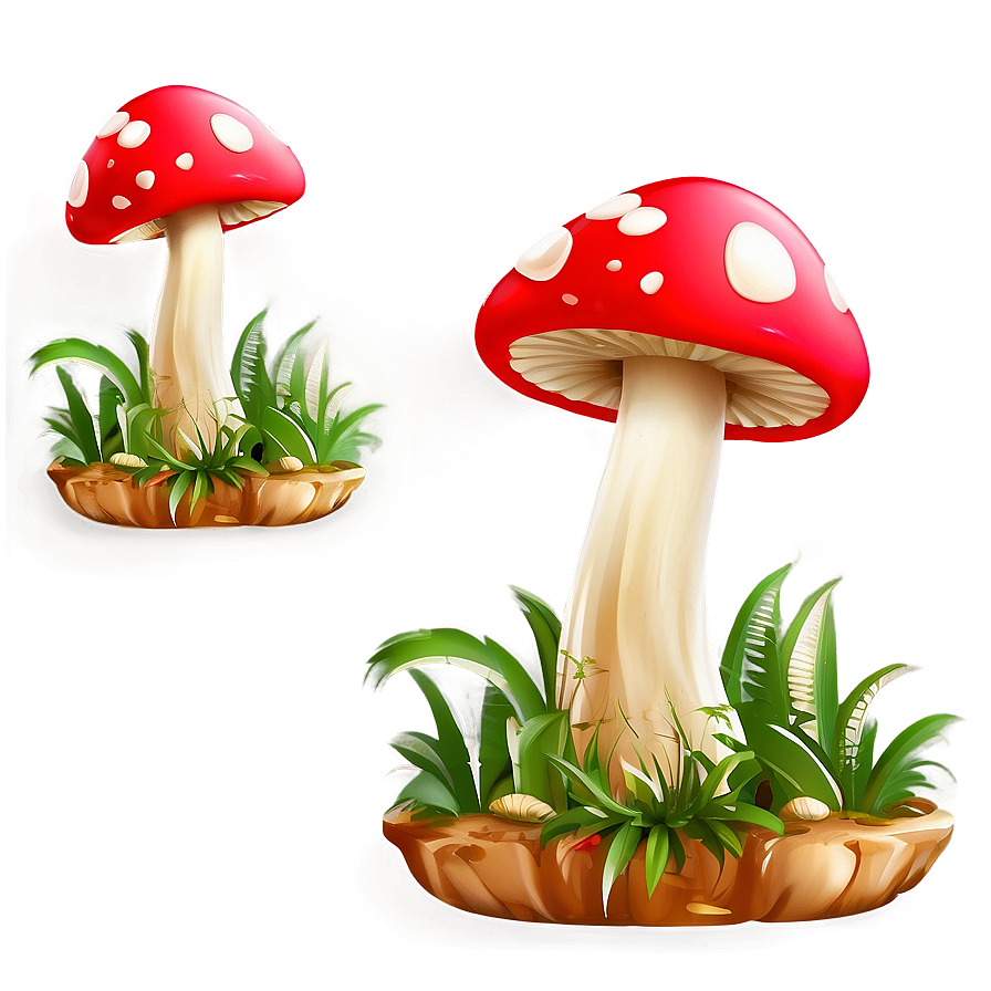 Mushroom Character Png 05032024 PNG