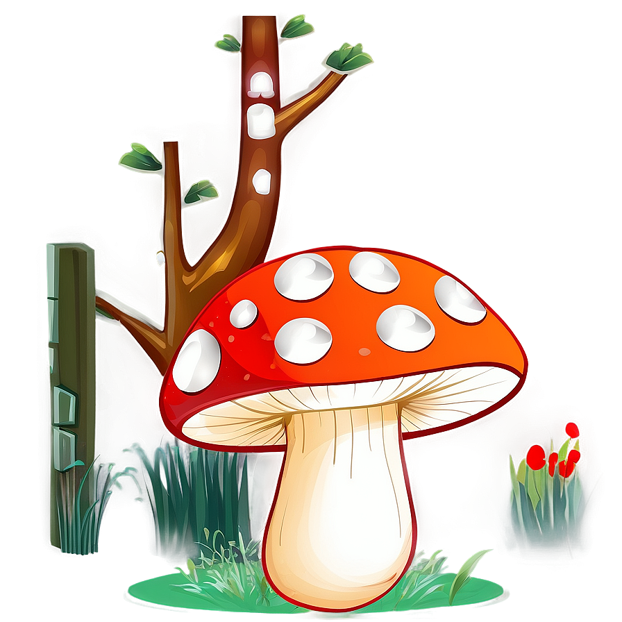 Mushroom Character Png 70 PNG